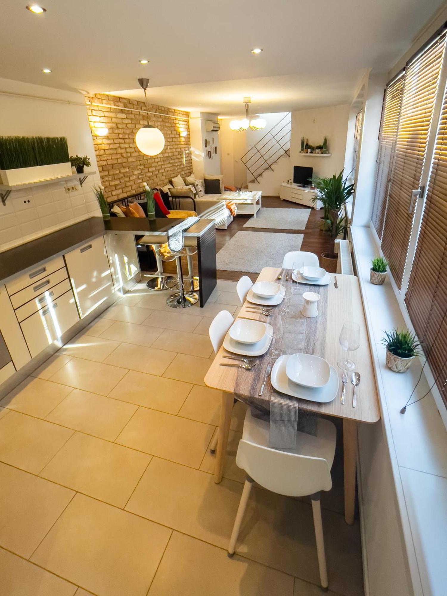 Luxurious Penthouse In The Heart Of Budapest Eksteriør billede