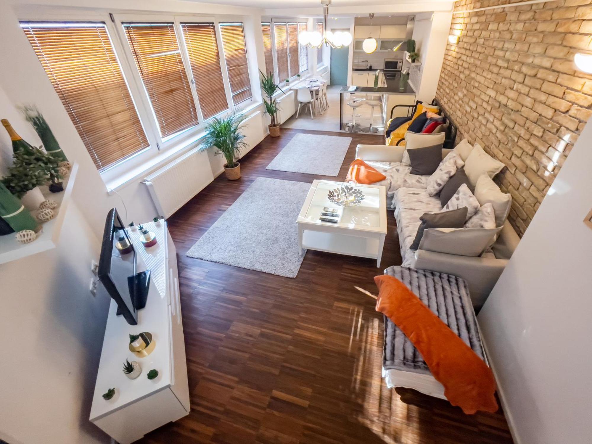 Luxurious Penthouse In The Heart Of Budapest Eksteriør billede