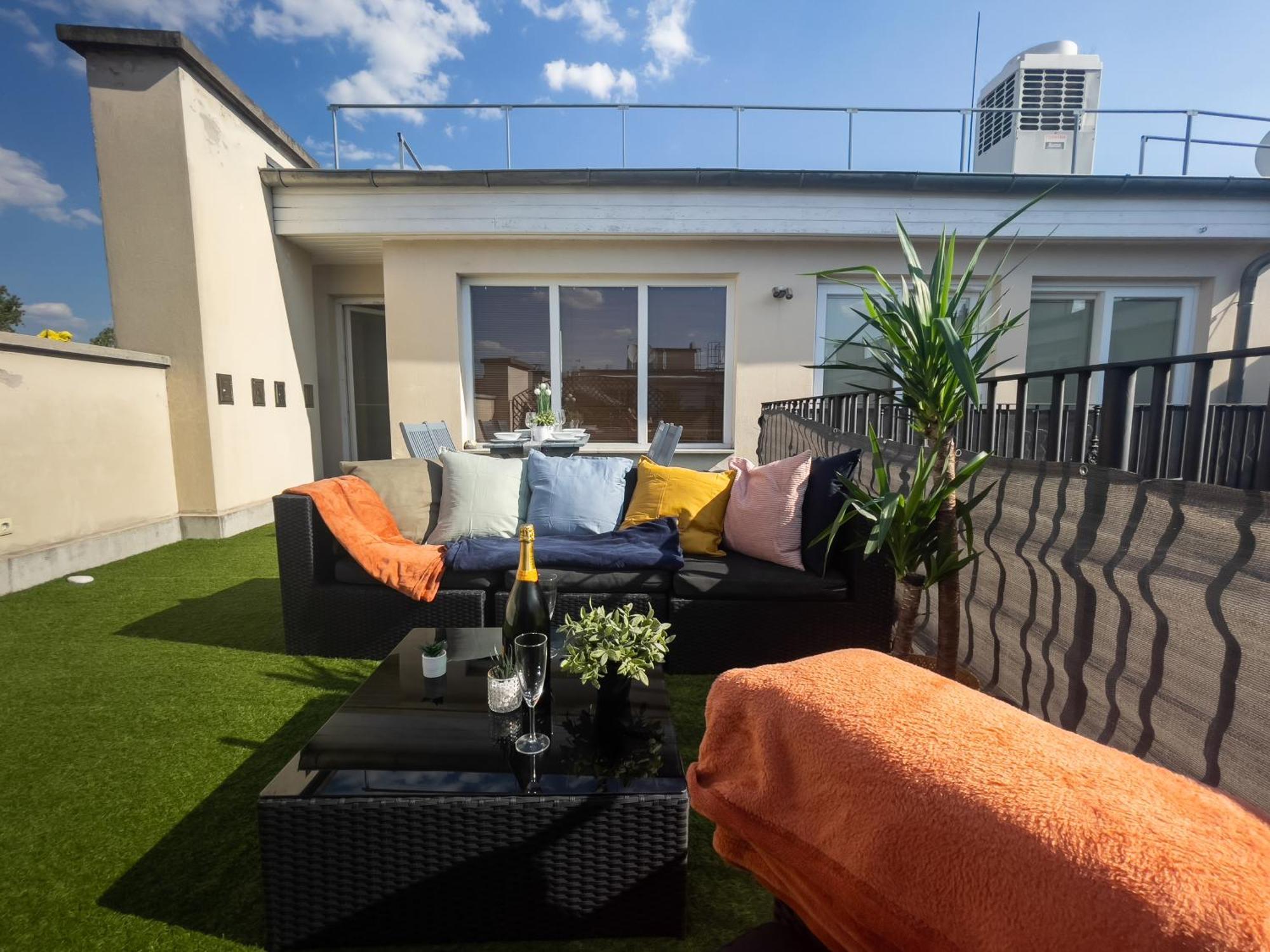 Luxurious Penthouse In The Heart Of Budapest Eksteriør billede