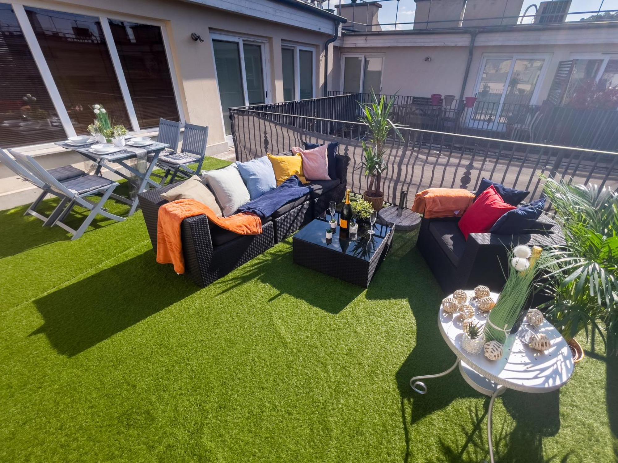 Luxurious Penthouse In The Heart Of Budapest Eksteriør billede