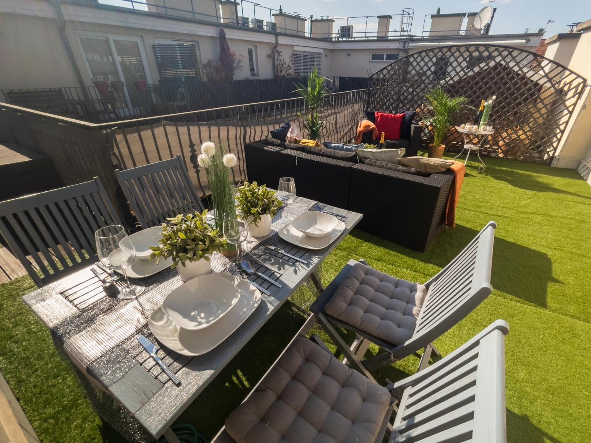 Luxurious Penthouse In The Heart Of Budapest Eksteriør billede