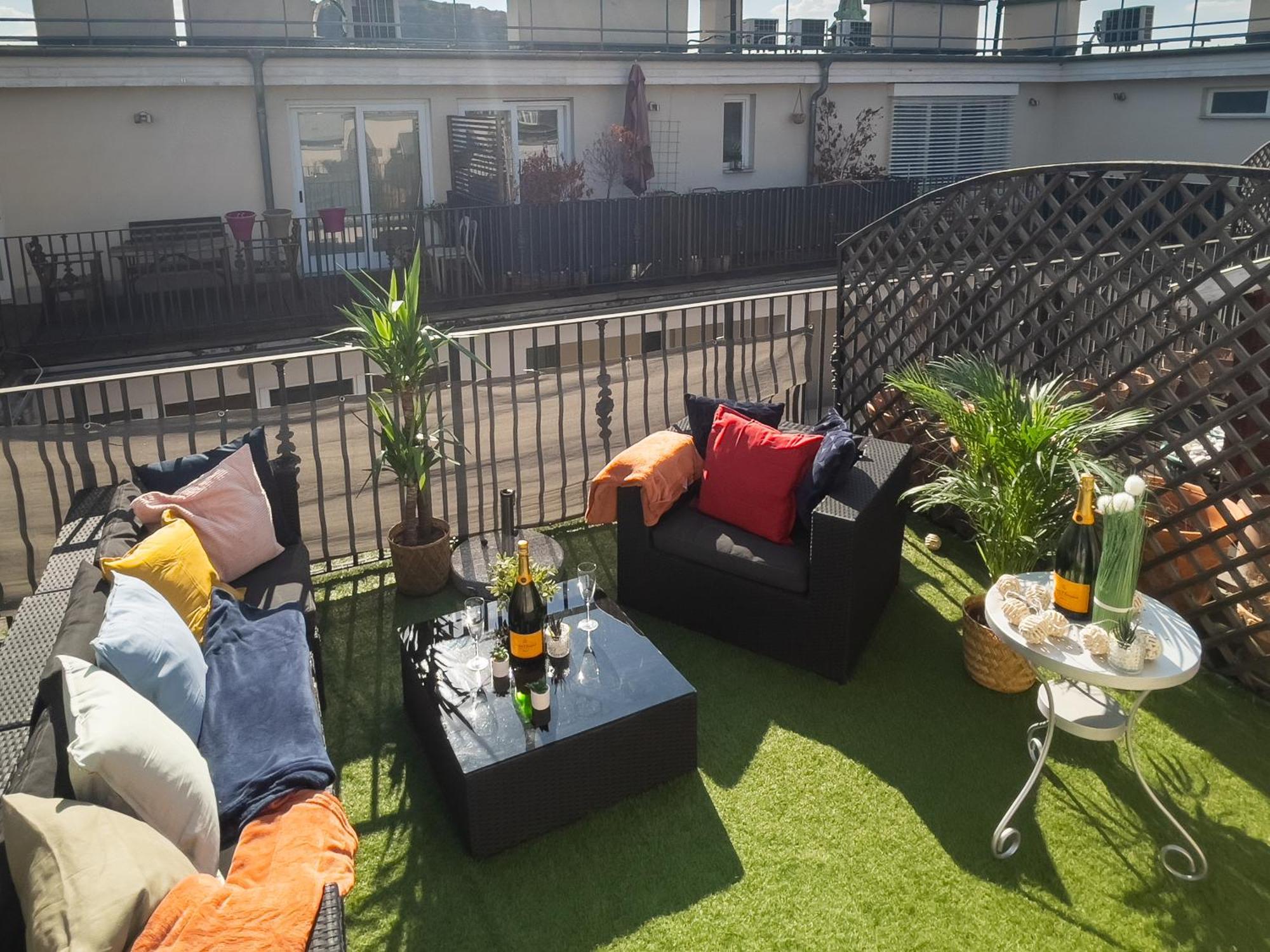 Luxurious Penthouse In The Heart Of Budapest Eksteriør billede